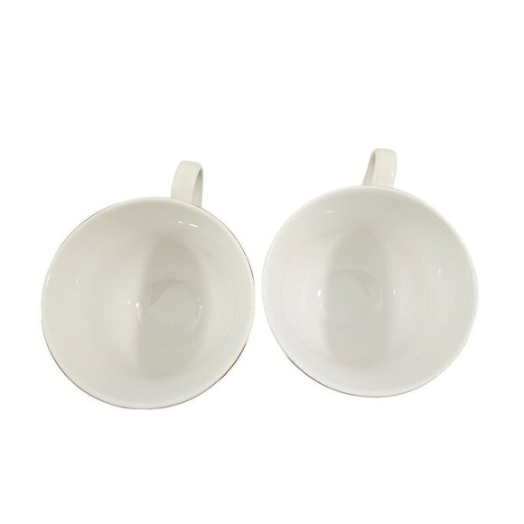 Charter Club Casuals Summer Grove 10 Oz Porcelain Berries Mugs Cups – Set of 2 - Picture 4 of 16